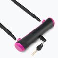 Dviračio užraktas OnGuard Neon 8154PN U-Lock black/pink 3