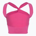 Moteriškas topas adidas Ribbed Active Seamless Halter Bralette 3D semi lucid fuchsia 2