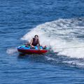 Vilkimo plūdė O'Brien Screamer Towable Tube Red/Blue 6