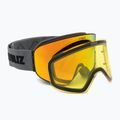 Slidinėjimo akiniai Bliz Flow matt black/brown gold multi/yellow