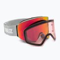 Slidinėjimo akiniai Bliz Flow matt light grey/brown red multi/pink