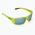 Bliz Drift matiniai limegreen/dūmų mėlynos spalvos akiniai keliems dviračiams