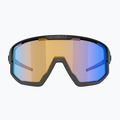 Bliz Vision Nano Optics Nordic Light S2 matiniai juodi/šviesiai koraliniai/oranžiniai mėlyni kelių dviračių akiniai 5