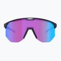 Bliz Hero Nano Optics Nordic Light S2 dviratininkų akiniai matiniai juodi/šviesūs begonijos/violetiniai mėlyni multi 4