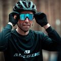 Bliz Hero Nano Optics Nordic Light S2 dviratininkų akiniai matiniai juodi/šviesūs begonijos/violetiniai mėlyni multi 10