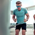 Bliz Hero Nano Optics Nordic Light S2 dviratininkų akiniai matiniai juodi/šviesūs begonijos/violetiniai mėlyni multi 12
