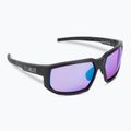 Bliz Arrow Nano Optics Nordic Light S2 dviratininkų akiniai matiniai juodi/begonia/violetiniai mėlyni multi