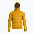 Vyriška pūkinė striukė Haglöfs Spire Mimic Hood yellow 604676