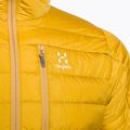 Vyriška pūkinė striukė Haglöfs Micro Nordic Down Hood yellow 605047 6