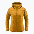 Moteriška pūkinė striukė Haglöfs Micro Nordic Down Hood yellow 605048 5