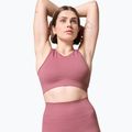 Casall Essential Block Seamless Sport moteriška treniruočių viršutinė dalis rožinė 22114