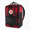 Fjällräven Kanken Re-Wool nešiojamojo kompiuterio kuprinė 15" raudona/juoda 3