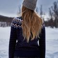 Moteriškas megztinis Fjällräven Övik Knit Cardigan dark navy 11