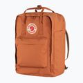 Miesto kuprinė Fjällräven Kanken Laptop 17" 20 l terracotta brown 2