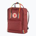 Miesto kuprinė Fjällräven Kanken Rainbow 16 l ox red/rainbow pattern 2