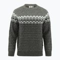 Vyriškas megztinis Fjällräven Övik Knit Sweater dark grey/grey