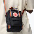 Maišelis Fjällräven Kanken Rainbow Sling 2,5 l black/rainbow pattern 6