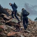 Vyriška striukė nuo lietaus Fjällräven HC Hydratic Trail dark navy 7