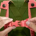 Kuprinės dirželis Fjällräven Kanken Chest Strap pink 2