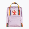 Miesto kuprinė Fjällräven Kanken Rainbow Mini 7 l pastel lavender/rainbow pattern