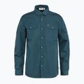 Vyriški marškiniai Fjällräven Singi Trekking Shirt mountain blue