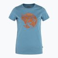 Moteriški trekingo marškinėliai Fjällräven Arctic Fox blue F89849