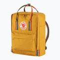 Miesto kuprinė Fjällräven Kanken Rainbow 16 l ochre/rainbow pattern 2