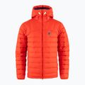 Vyriška pūsta striukė Fjällräven Expedition Pack Down flame orange/un blue