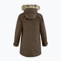 Moteriškas šiltas paltas Fjällräven Nuuk Parka tamsios ąžuolo spalvos 2