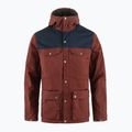 Vyriška vėjo nepraleidžianti striukė Fjällräven Greenland Winter maroon/dark navy