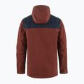 Vyriška vėjo nepraleidžianti striukė Fjällräven Greenland Winter maroon/dark navy 2
