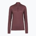 Moteriškas žygio džemperis Fjällräven Abisko Day Hike Half Zip port