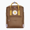 Miestinis kuprinė Fjällräven Kånken Concept 16 l khaki dust/kantarell