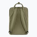 Miesto kuprinė Fjällräven Kanken Laptop 15" 18 l green 2