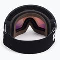 POC Fovea Clarity urano juodos/spectris oranžinės spalvos slidinėjimo akiniai 3