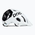 Dviračių šalmas POC Tectal Race SPIN hydrogen white/uranium black 3