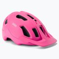 Dviračio šalmas POC Axion SPIN actinium pink matinis