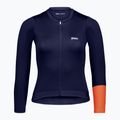 Moteriški dviračių marškinėliai ilgomis rankovėmis POC Cadence Jersey apatite navy 6