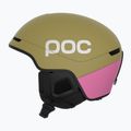 Snieglenčių šalmas POC Obex Contour olivine green matt/thulite pink matt 2