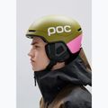 Snieglenčių šalmas POC Obex Contour olivine green matt/thulite pink matt 7