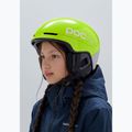 Vaikiškas slidinėjimo šalmas POC Pocito Obex MIPS Jr fluorescent yellow/green 5