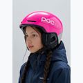 Vaikiškas slidinėjimo šalmas POC Pocito Obex MIPS Jr fluorescent pink 5