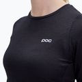 Moteriški dviračių marškinėliai ilgomis rankovėmis POC Layer Mid Jersey uranium black 4