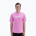 Marškinėliai POC Tee thulite pink