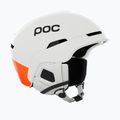 Snieglenčių šalmas POC Obex MIPS hydrogen white/fluorescent orange