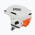 Snieglenčių šalmas POC Obex MIPS hydrogen white/fluorescent orange 2