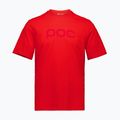 Marškinėliai POC Tee prismane red