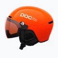 Vaikiškas slidinėjimo šalmas POC POCito Obex Visor S2 Jr fluo orange/clarity pocito/partly sunny/lt orange 2