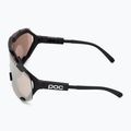 Saulės akiniai POC Devour Mid uranium black/clarity trail/partly sunny silver 5