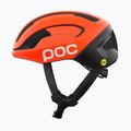 Dviračio šalmas POC Omne Beacon MIPS fluorescent orange matt/uranium black matt 2